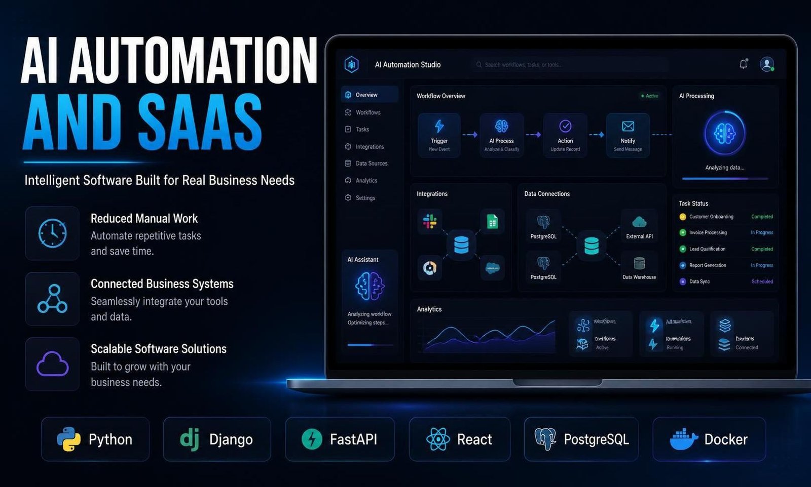 I will develop custom AI agents and automate your business workflows